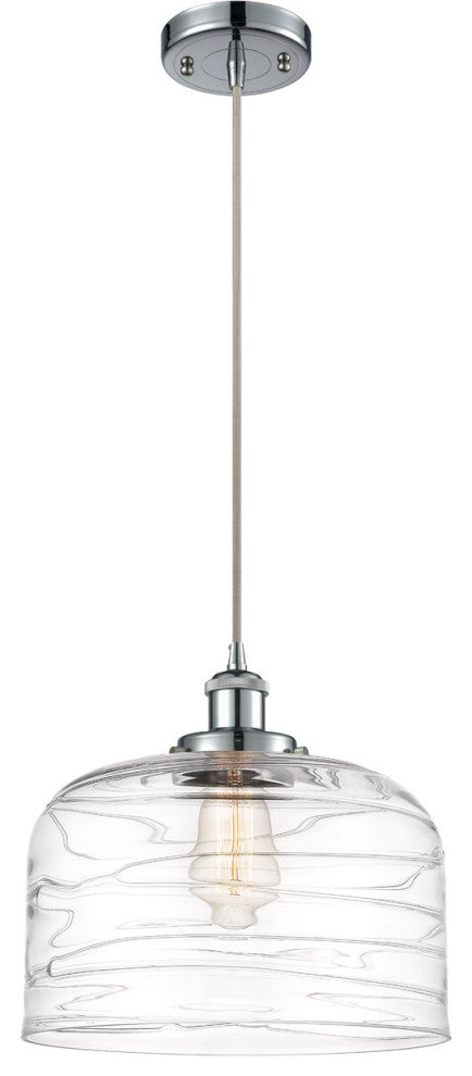 Innovations 916-1P-PC-G713-L-LED X-1 Light Mini Pendant, Polished Chrome