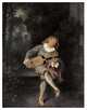 "Mezzetin" Digital Paper Print by Jean-Antoine Watteau, 19"x24"