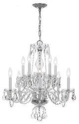 Crystorama Traditional Crystal 10-Light Chandelier
