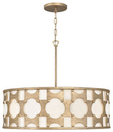 Hinkley Carter Medium Drum, Burnished Gold