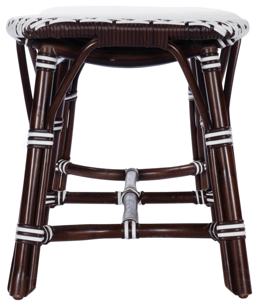 Butler Marcella Dark Brown Rattan Bench