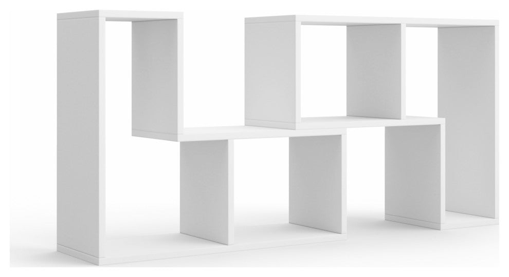 ANALI Modular Bookcase, White
