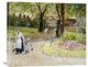"The Entrance to The Zoological Gardens, Frankfurt" Artwork, 30" x 24"