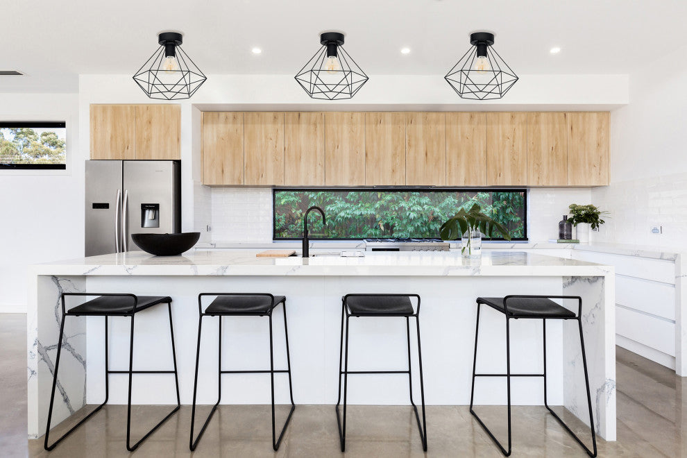 Tarbes 1 Light Ceiling Light Matte Black Matte Black