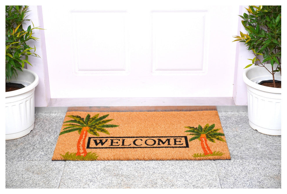Palm Welcome Doormat