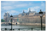 Cora Niele 'The Louvre Palace And Seine River' Canvas Art, 22" x 32"