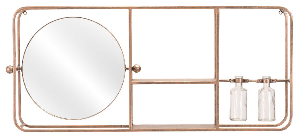 Thornhill Mirror Shelf Gold