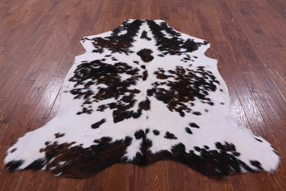 6' 7" X 5' 11" Natural Cowhide Rug C2284