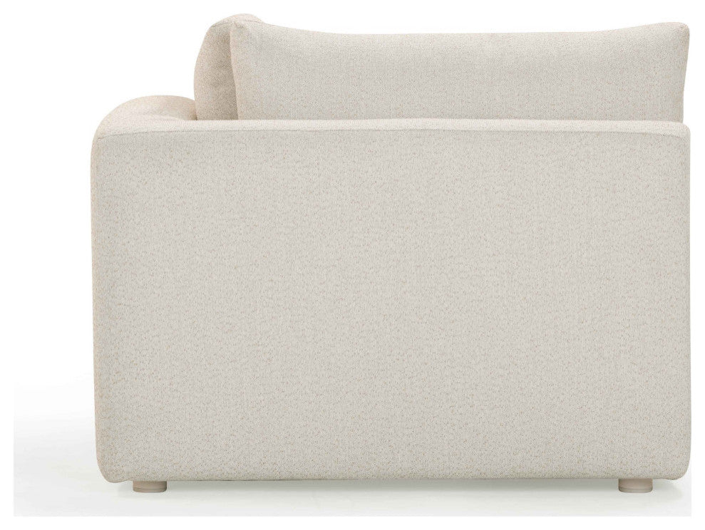 Hangover Cream Modular Outdoor Corner Chair