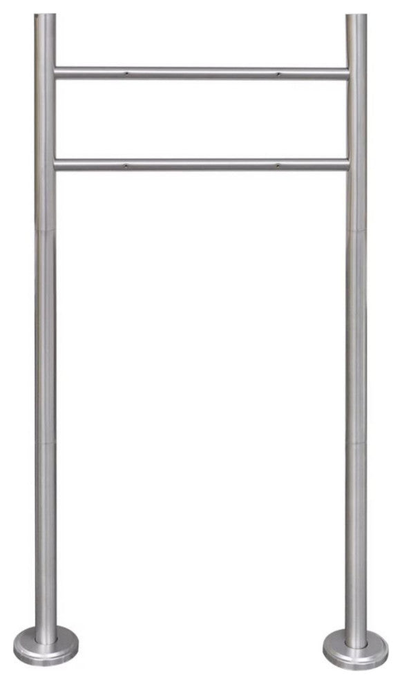 vidaXL Stainless Steel Stand for Mailbox