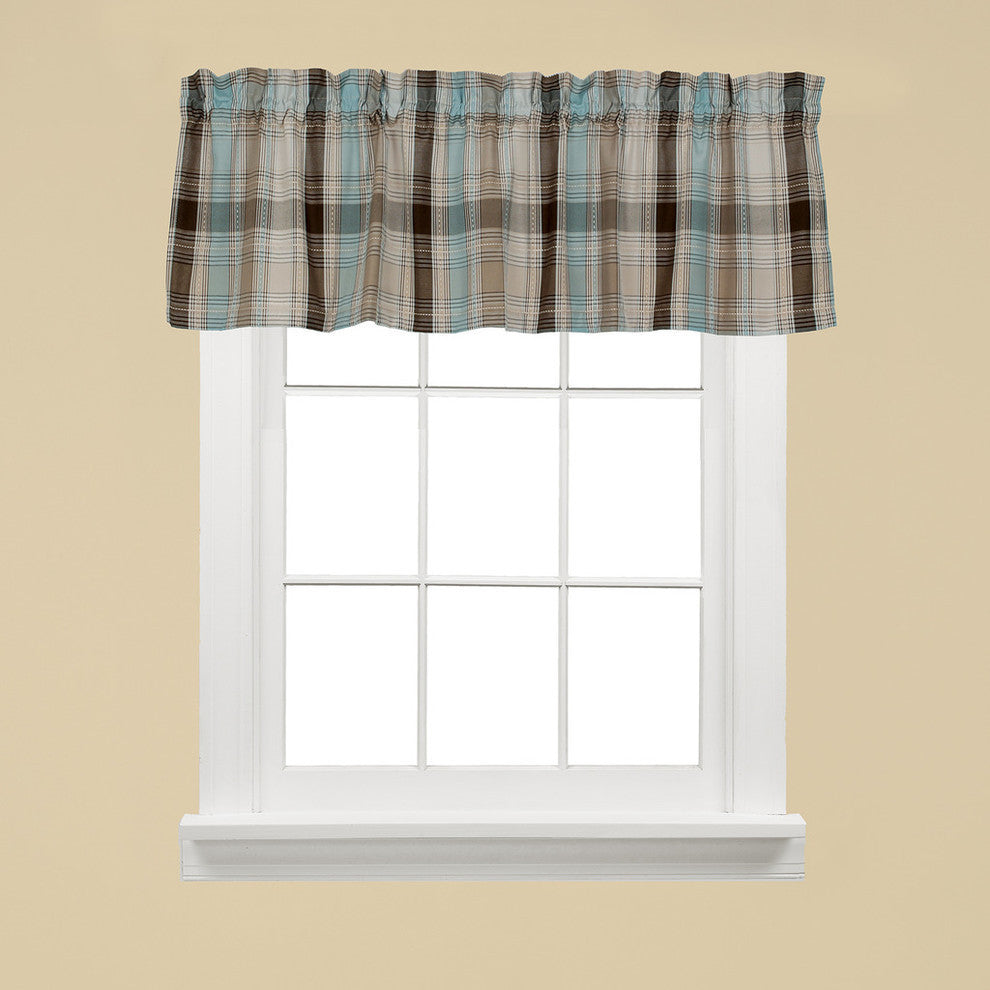 Saturday Knight Cooper 58x13 Valance, Blue