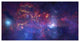 "NASA's Great Observatories Examine Galactic Center Region" Paper Art, 62"x32"