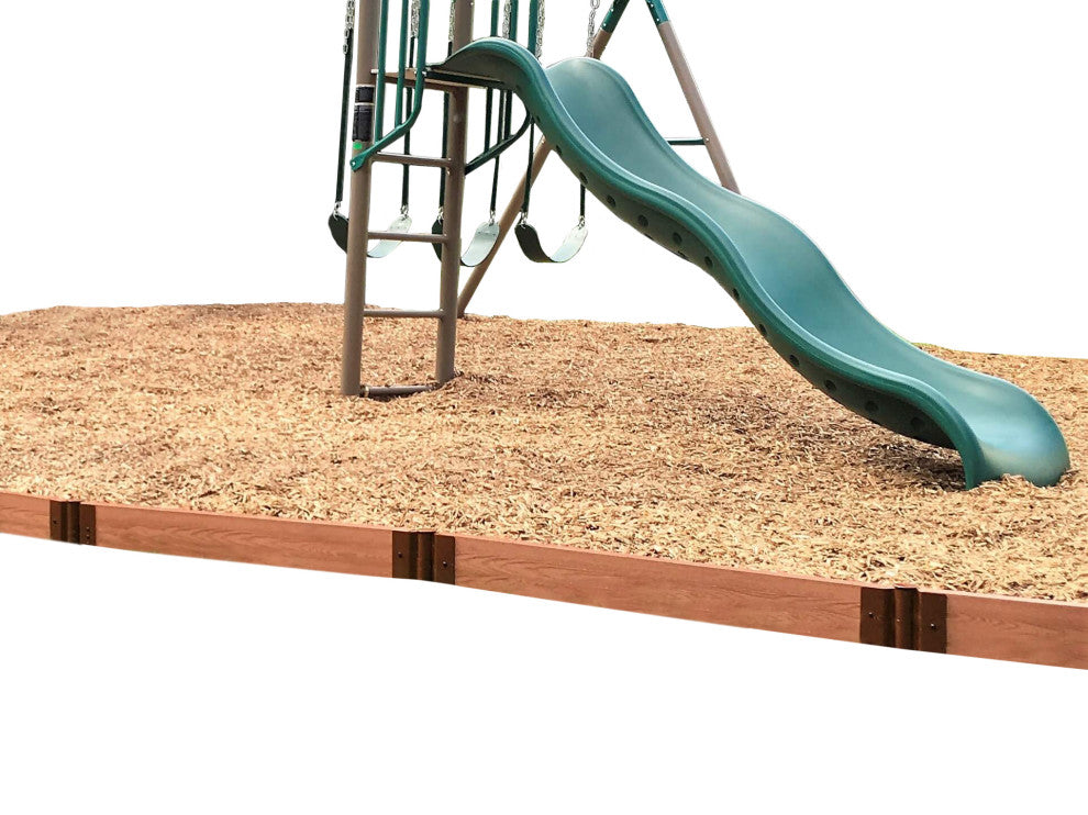 Classic Sienna Straight Playground Border 16ï¿½ ï¿½ 2ï¿½ Profile