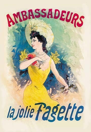 Ambassadeurs: La Jolie Fagette - Canvas Poster 20" x 30"