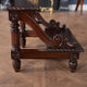 NBR101 Carved Mahogany Bed Step