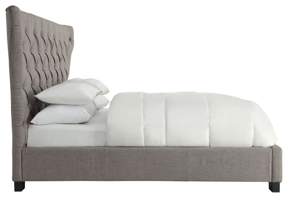 Modus Geneva E King Melina Platform Bed, Dolphin