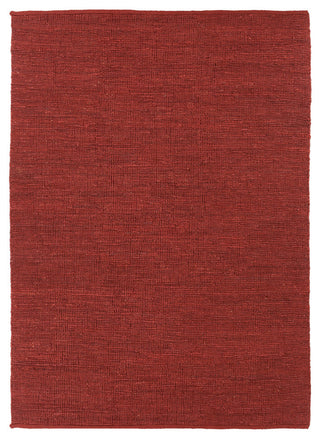 Pricol Contemporary Area Rug, Red, 7'x10'