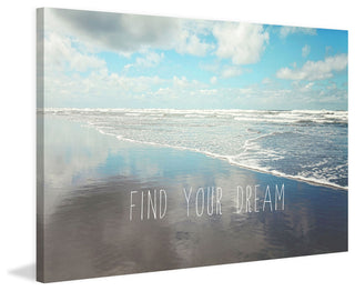 "Find Your Dream" Print on Canvas, 30x20 cm