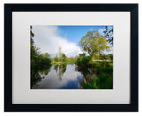 'Rise Above' Matted Framed Canvas Art by Philippe Sainte-Laudy