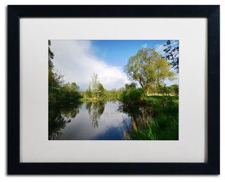 'Rise Above' Matted Framed Canvas Art by Philippe Sainte-Laudy