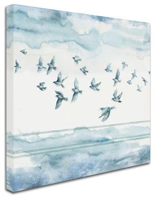 Lisa Audit 'Indigold XXII' Canvas Art, 18"x18"