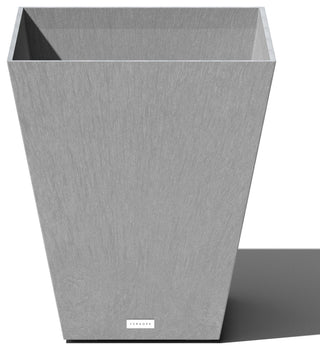 Nobleton Square Planter, Grey, 22 Inch, 1 Pack