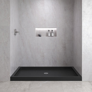 Streamline NT-2114-60BL-AL 60"x36" Shower Base,Drain Included