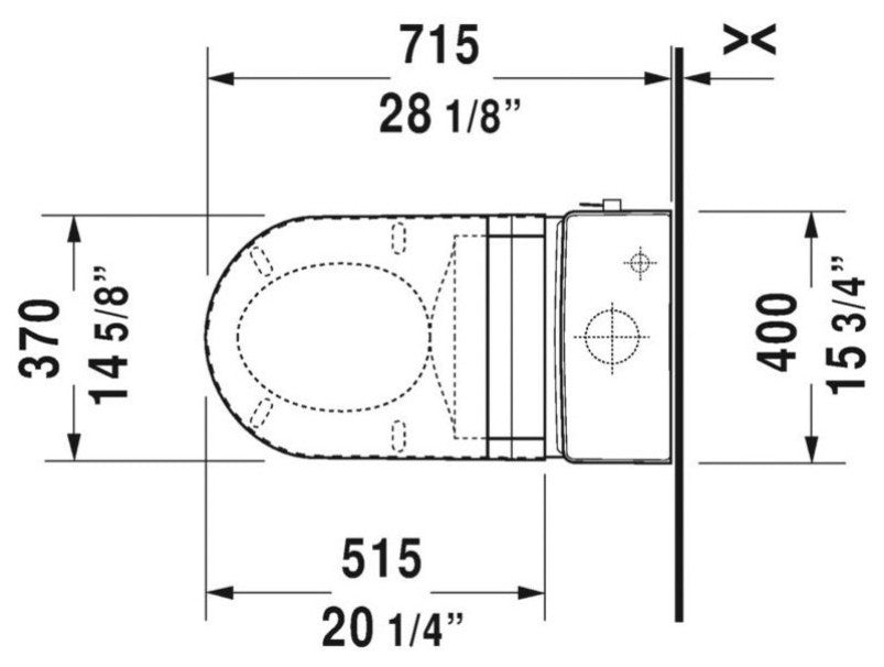 Duravit Starck 3 One-Piece Toilet, Single Flush Left Lever, White