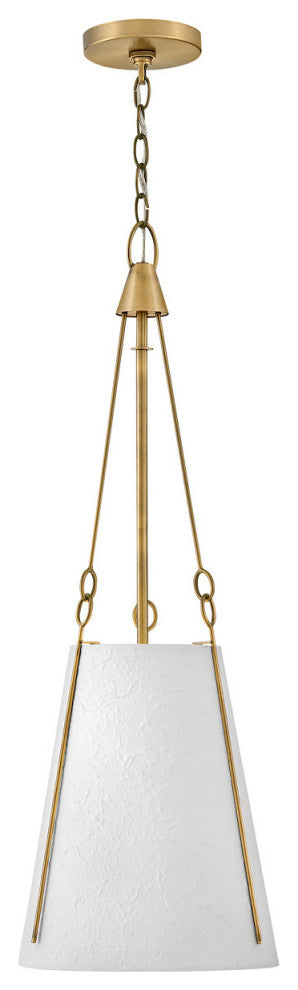 Hinkley Danvers Small Pendant, Lacquered Dark Brass