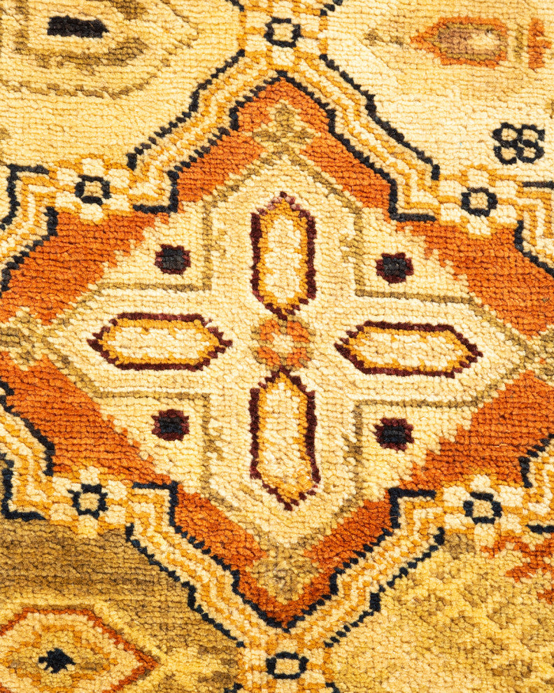 Semarang One-of-a-Kind Hand-Knotted Area Rug Brown, 3'4"x5'0"