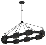 Hinkley Raffi Large Led Linear, Carbon Black