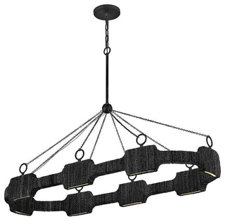 Hinkley Raffi Large Led Linear, Carbon Black