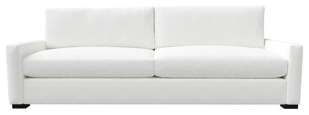 Nativa Interiors Revolution 95" Sofa, Off White, Depth: Classic