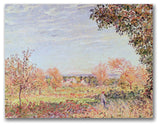 'September Morning' Canvas Art by Alfred Sisley