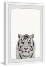 "Tamed Tiger" Framed Painting Print, 12"x18"