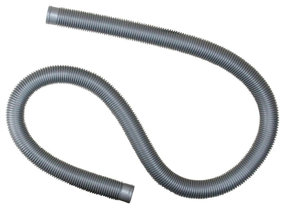 Heavy-Duty Silver Pool Filter Connect Hose, 6'x1.5"