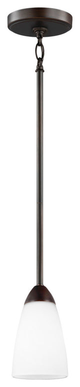 Generation Lighting 6120201 Seville 4"W Mini Pendant - Bronze