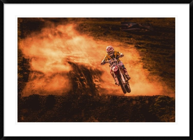 "Above" Framed Digital Print by Salkov Igor, 44x32"