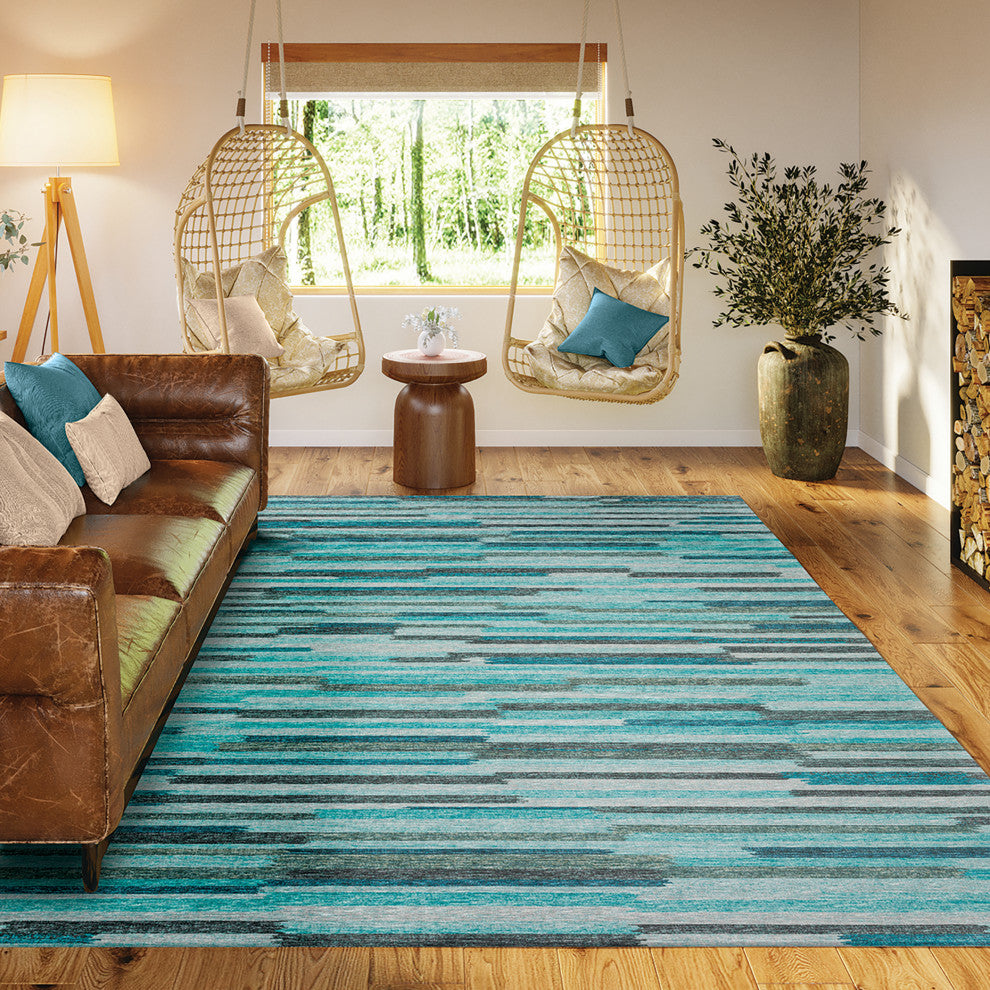 Indoor/Outdoor Sedona SN8 Poolside Machine Washable 8' x 10' Rug