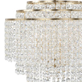 Gabrielle 6-Light Antique Gold Chandelier