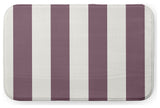 34" x 21" Graduated Stripe Bathmat, Dusty Purple