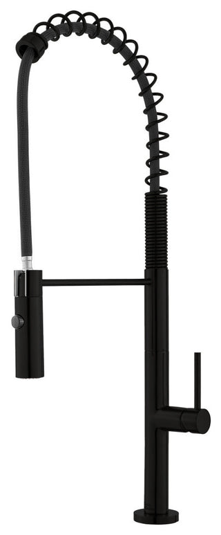 Chalet Single Handle, Pull-Down Kitchen Faucet, Matte Black