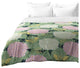 Belle13 Hydrangea and Butterflies Comforter, King