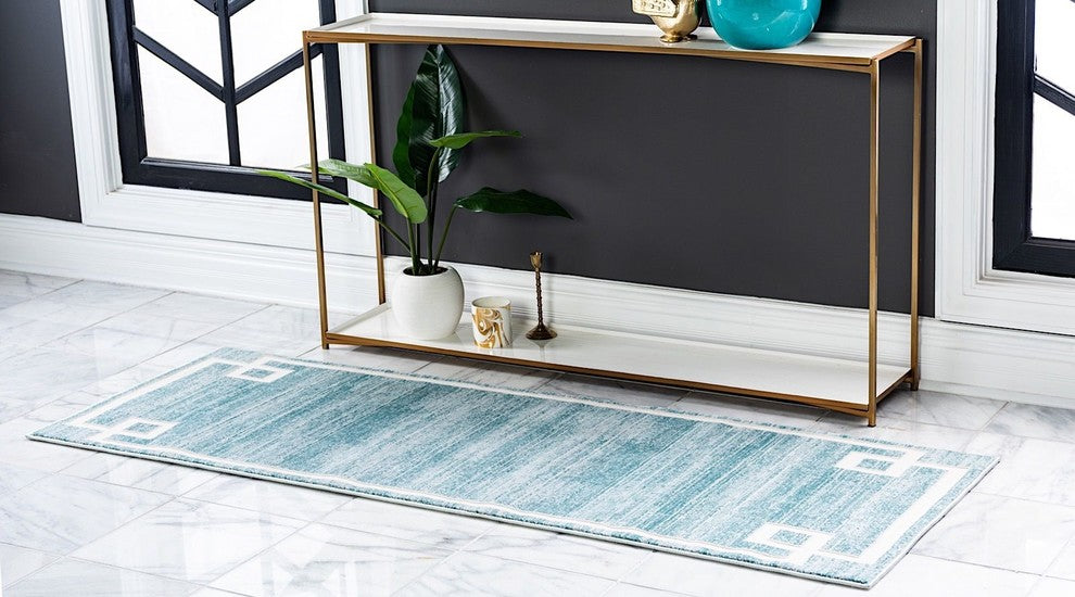 Contemporary Heights 9'x12' Rectangle Seamist Area Rug
