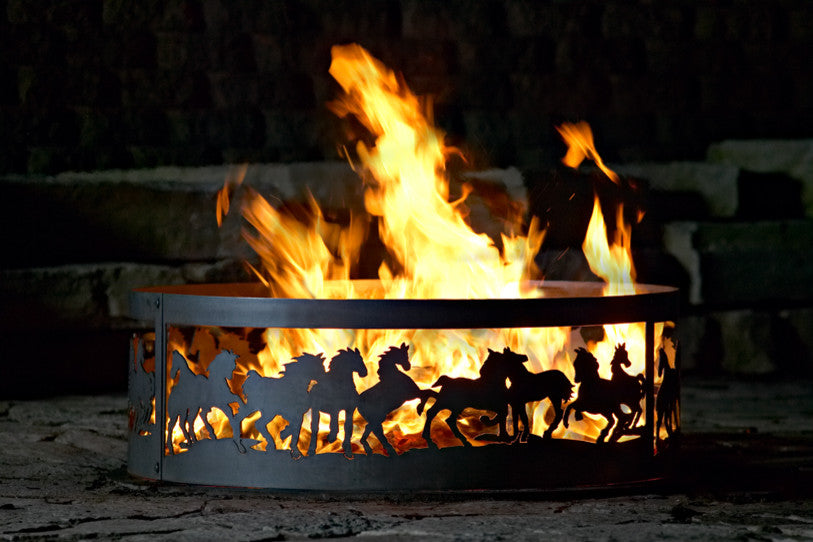 Mustangs Fire Ring, 30", 38