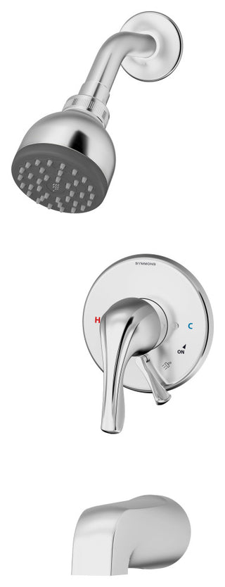 Origins Single Handle Tub & Shower Faucet Trim - 1.5 GPM (Valve Not Included), C