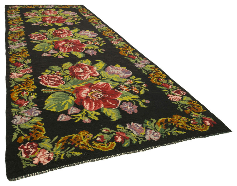 Rug N Carpet - Handmade Bessarabian 6' 0'' x 17' 5'' Unique Flatweave Kilim Rug