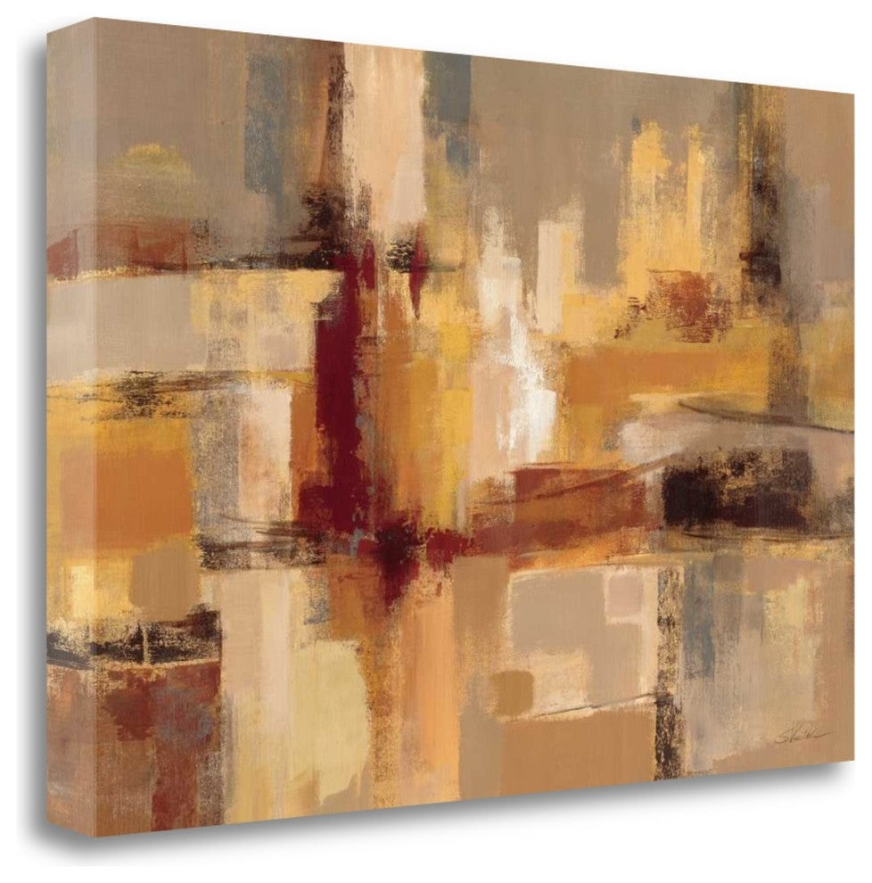 "Sandcastles" By Silvia Vassileva, Giclee Print on Gallery Wrap Canvas