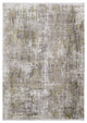 Weave & Wander Lindstra Rug, Olive Gray/Jade Green, 3ft-1in x 5ft Rug