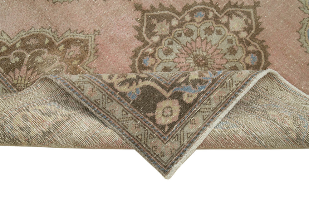 Rug N Carpet - Handmade Anatolian 4' 9" x 12' 3" Antique Runner Rug